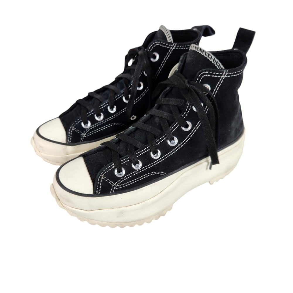 Converse Black and White High-Top Sneakers